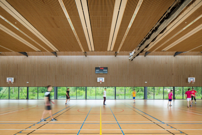 Gymnasium of the Louis de Cormontaigne High School - 0