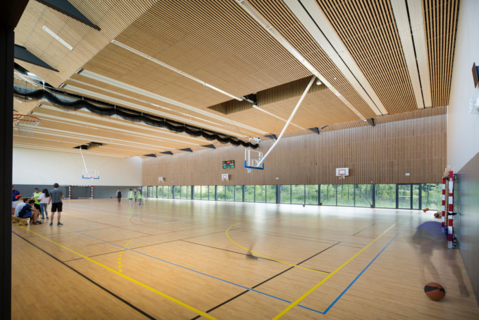 Gymnasium of the Louis de Cormontaigne High School - 0