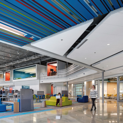 recent Waukee Innovation and Learning Center education design projects