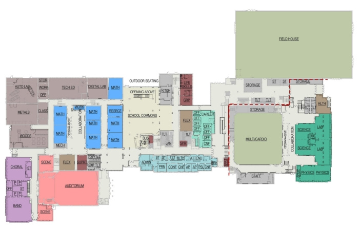 Menasha High School Addition and Renovation - 0