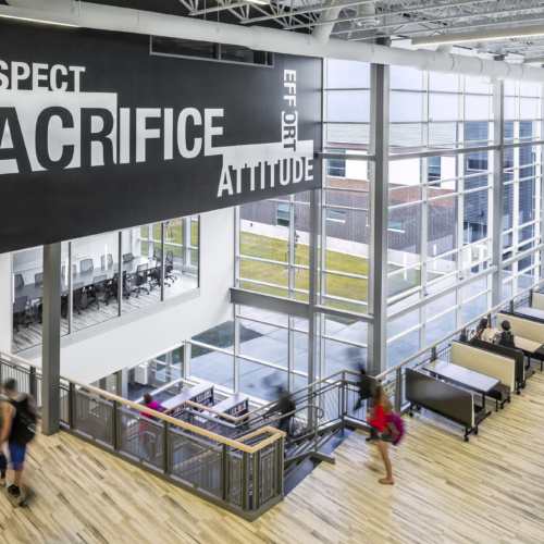 recent Legacy High School education design projects