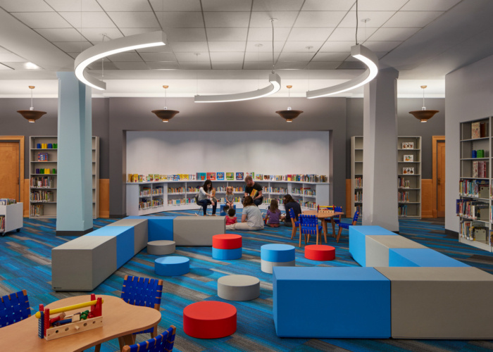 children's library corner