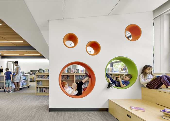 creative library nooks
