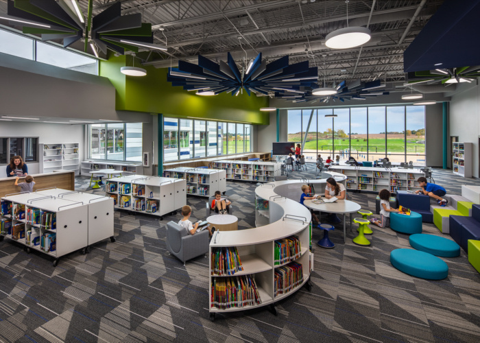 creative elementary school library