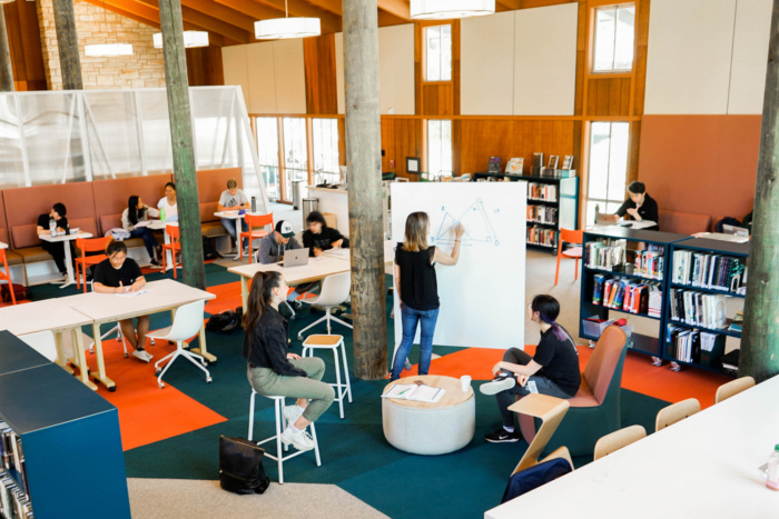 Stevenson School Library - 0