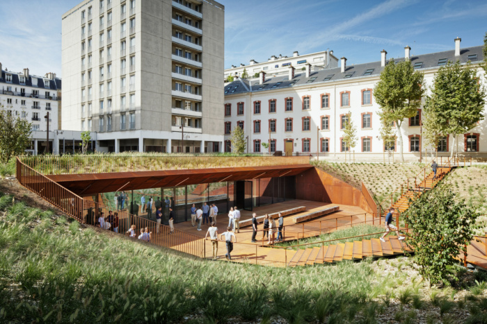 University of Law-Paris I - Modernisation of the Lourcine Barracks - 0