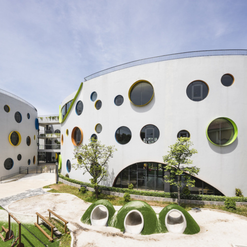 recent EcoKid Kindergarten education design projects