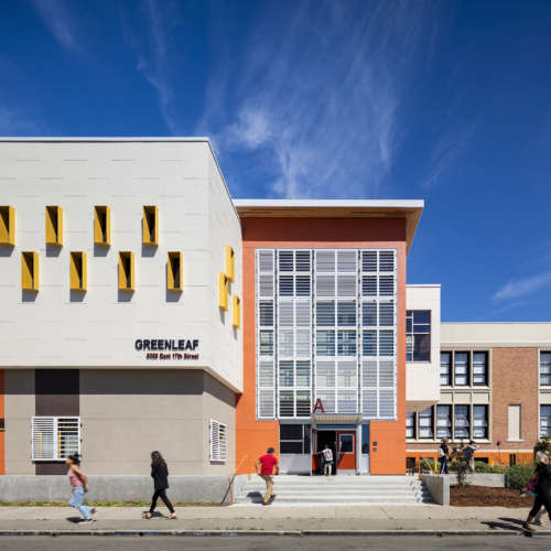 recent Greenleaf TK-8 School education design projects