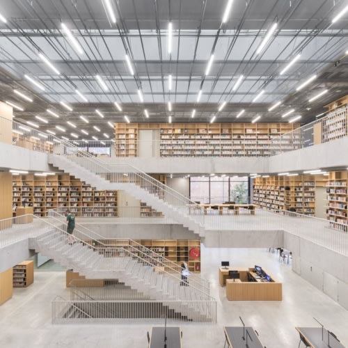 recent Utopia – Library and Academy for Performing Arts education design projects