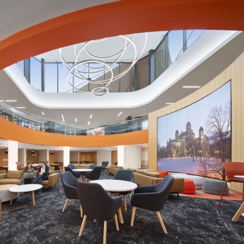 recent Syracuse University – Schine Student Center Renovation education design projects