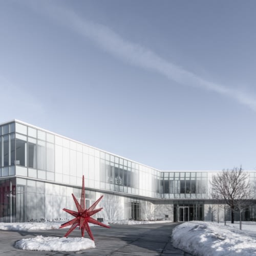 recent Pierrefonds Public Library education design projects