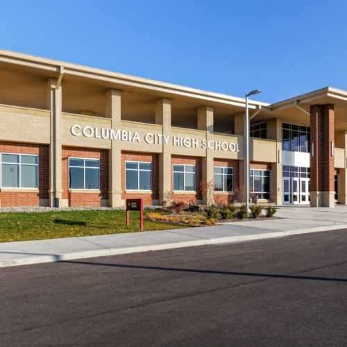 recent Columbia City High School education design projects