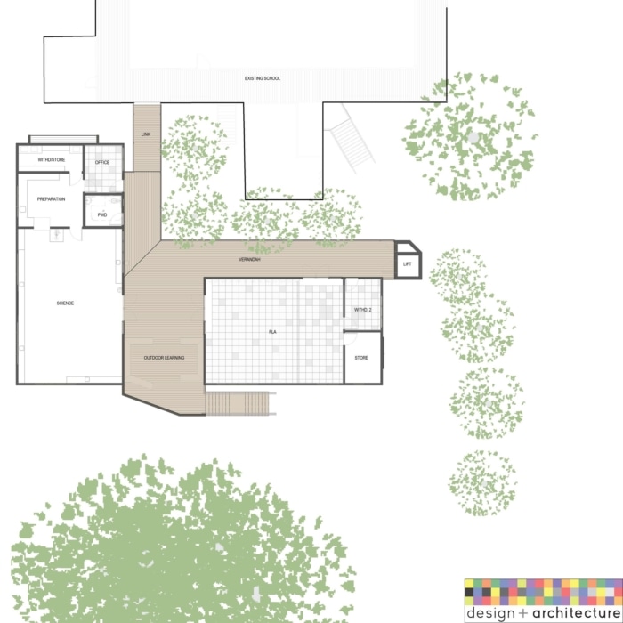 Kingsley College Treehouse Block - 0