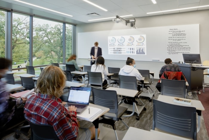Lake Forest College - Brown Hall Academic Building - 0