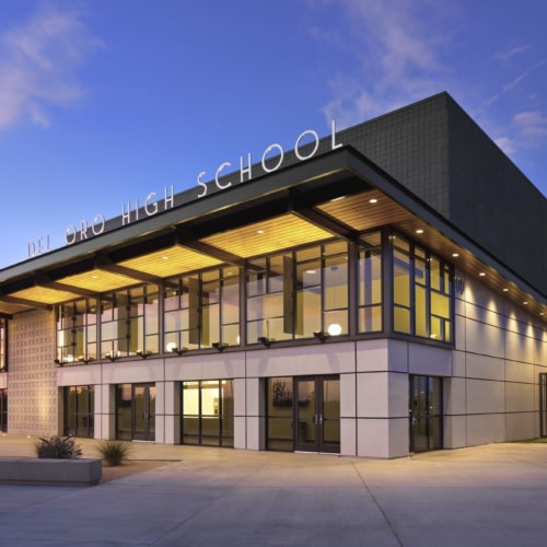 recent Del Oro High School education design projects