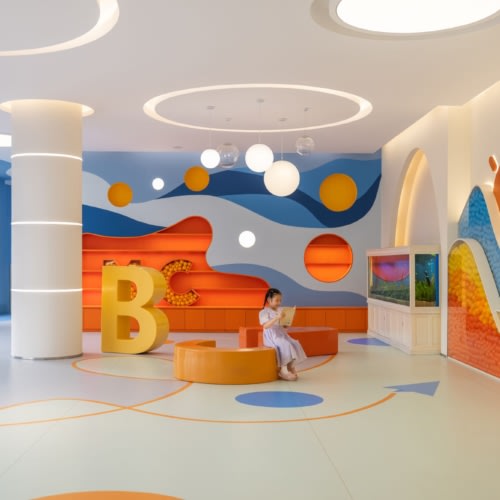 recent XinCheng Campus Renovation education design projects
