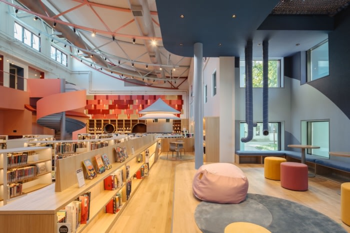 Western Academy of Beijing – Elementary School Library Renovation - 0