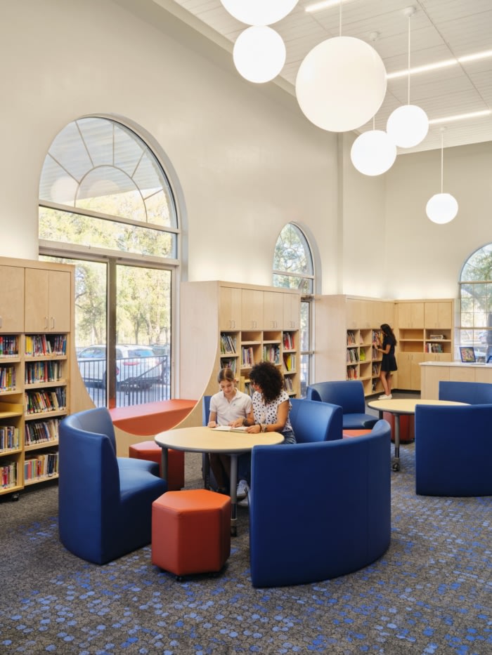 Austin International School Library Renovation - 0