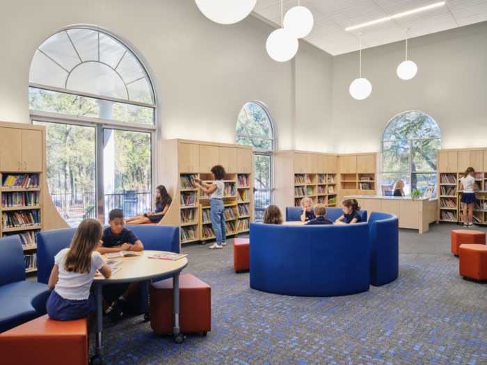 Austin International School Library Renovation - 0