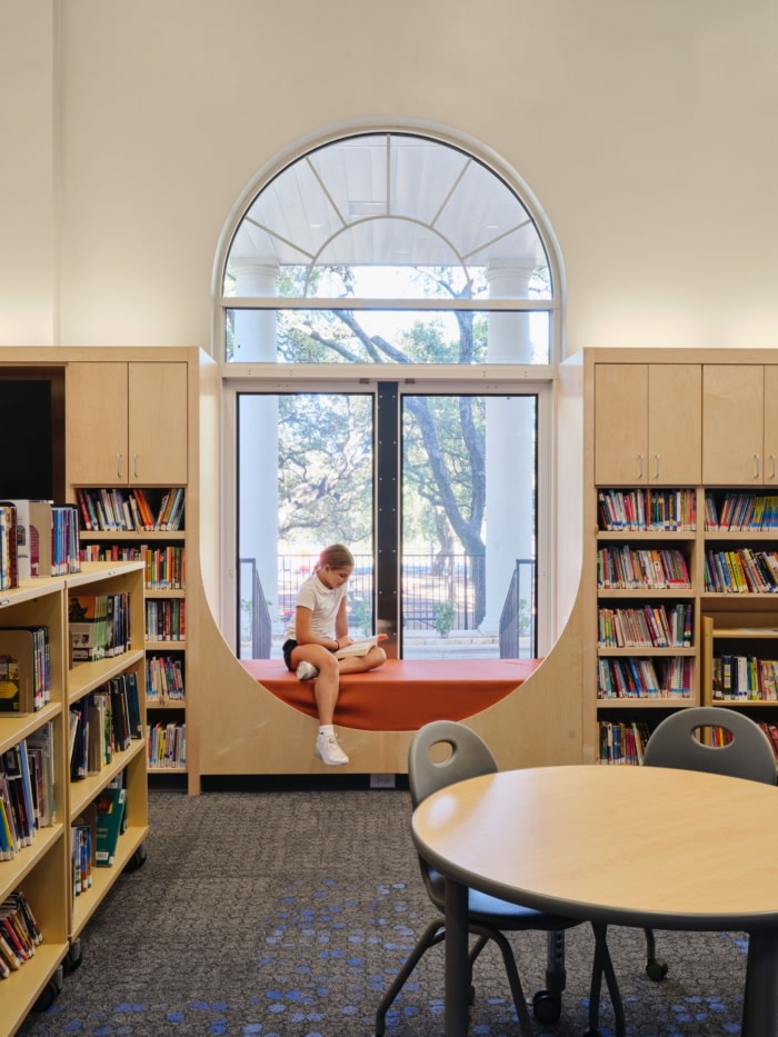 Austin International School Library Renovation - 0