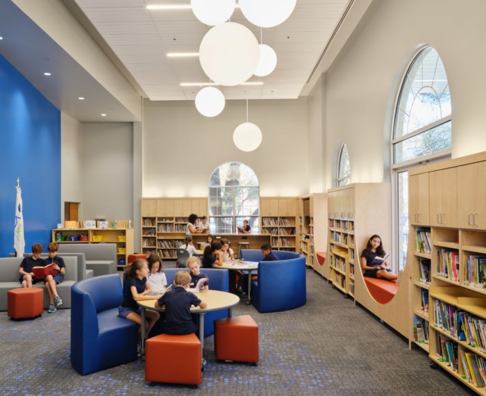 Austin International School Library Renovation - 0