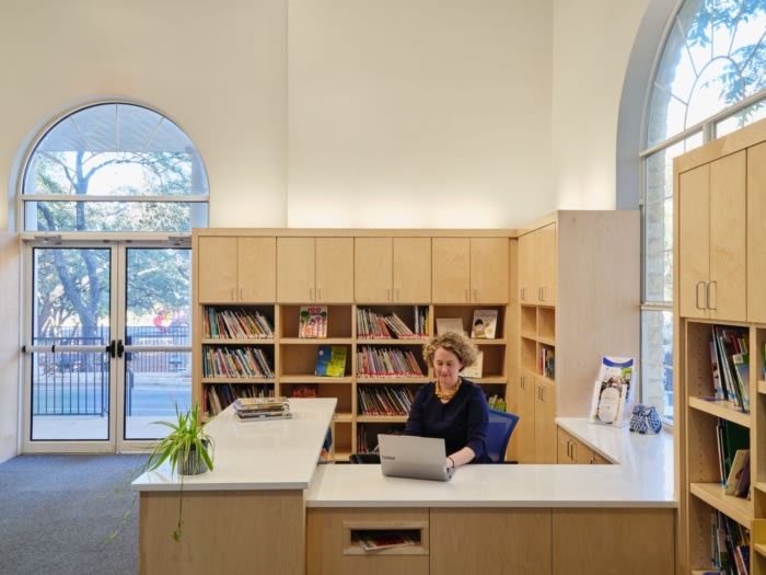 Austin International School Library Renovation - 0