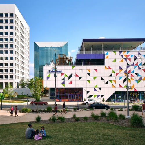 recent Kaleideum education design projects