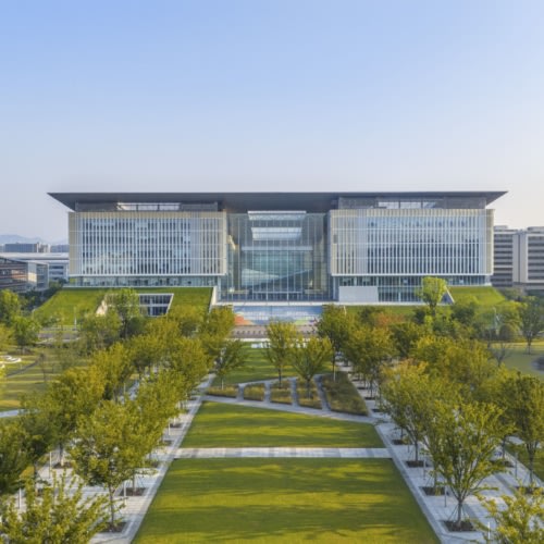 recent Hangzhou International Innovation Institute education design projects