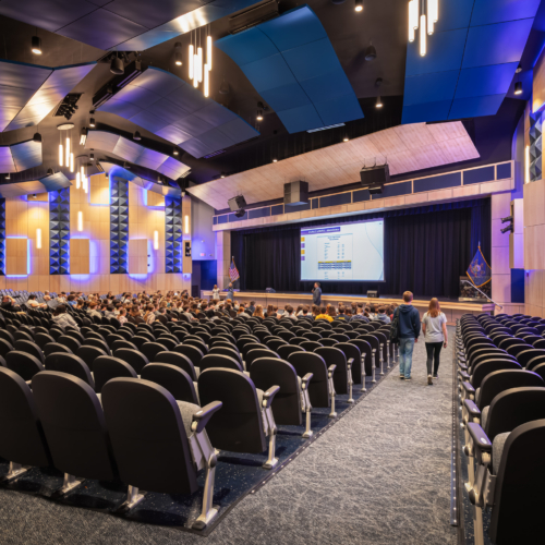 recent Norwin High School Performing Arts Center education design projects