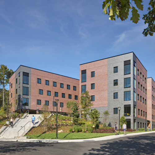 recent Bryant University – Puishys Residence Complex education design projects