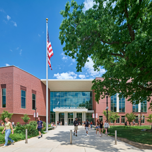 recent Arlington High School education design projects